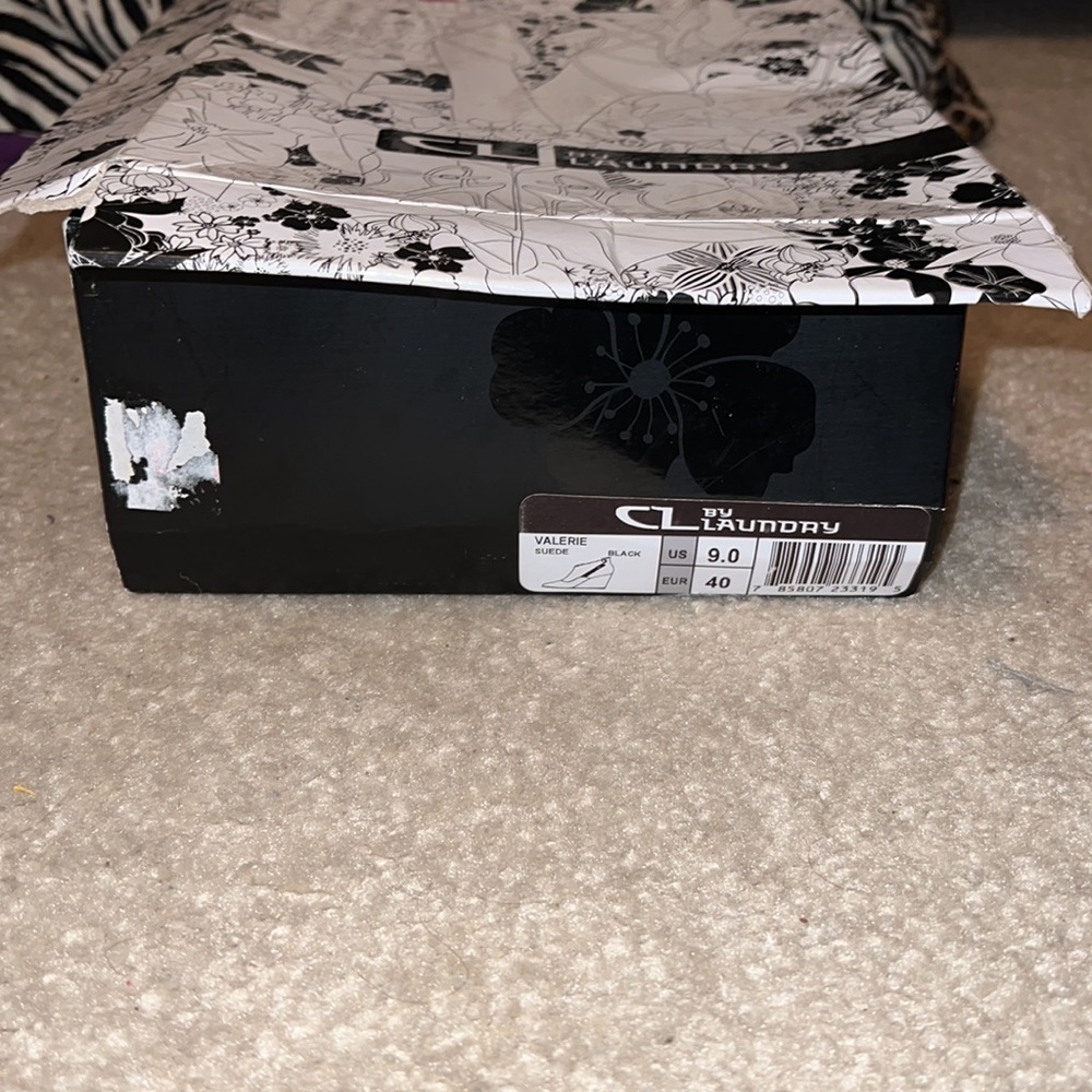 Black Wedge Shoes - Picture 10 of 11